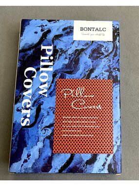 Bontalc Decorative Pillow Covers 18x18 Set of 4 Fall themed Pillows cases. NWT.